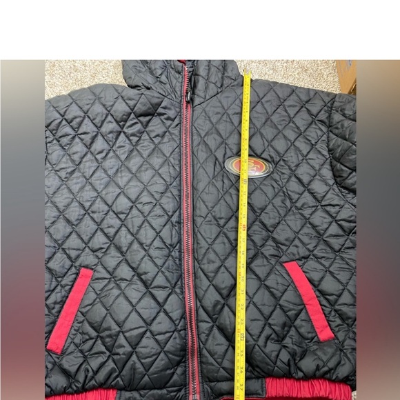 Vintage~Reversible San Francisco 49s Jacket - Picture 6 of 15